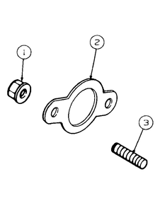 Exhaust Diagram and Parts List for GT2550 K015-K018-14A2E7P710 Cub Cadet Lawn Tractor